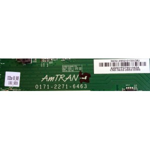 MAIN FUENTE (COMBO) PARA TV VIZIO / NUMERO DE PARTE 3632-2952-0150 / 0171-2271-6463 / 3632-2952-0395 / MODELO D32HN-E0 / D32HN-E0 LAUFVMBS